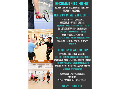 Recommend A Friend Offer