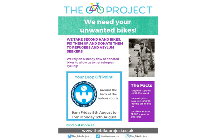 Donate Your Old Bikes…