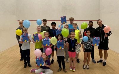 Junior Squash – Fun, awards & ice-cream!