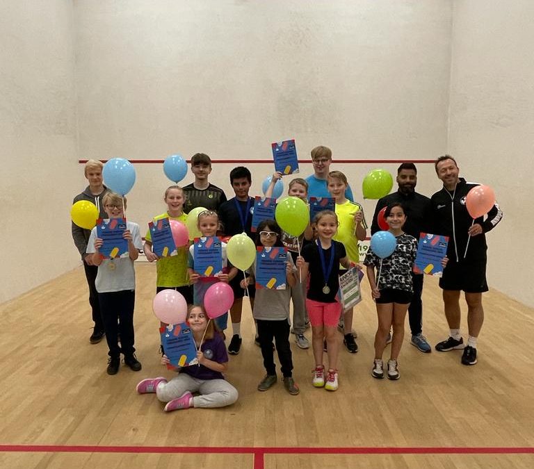 Junior Squash – Fun, awards & ice-cream!